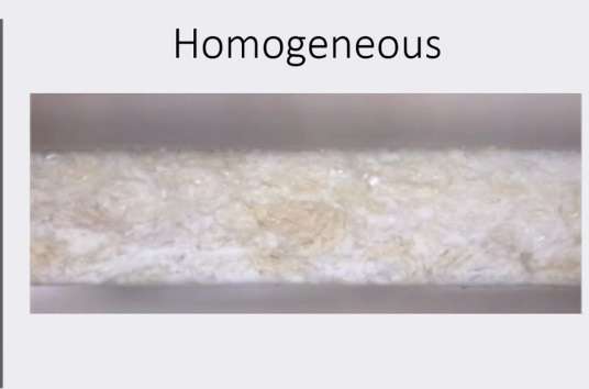 A close up of some type of substance